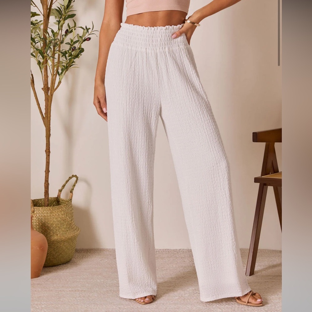 Magen Relaxed Wide Leg Pants